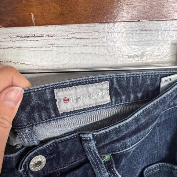 AG Adriano Goldschmied The Prima Cigarette Leg Mid Rise Medium Wash Jeans 30 - Picture 6 of 9